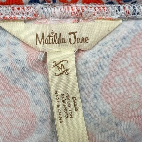 Matilda Jane Womens Printed Leggings M Cotton & Spandex  6711 - Picture 3 of 9
